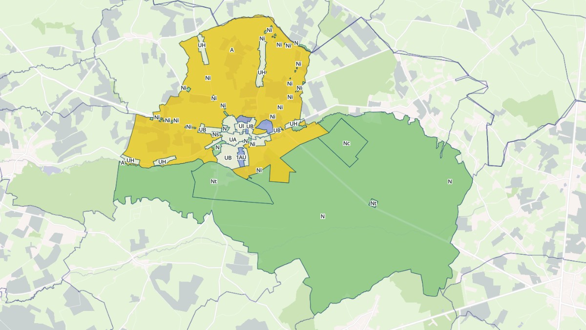 Aperçu cartographique de Le Nouvion-en-Thiérache, centré sur la commune