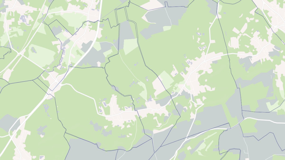 Aperçu cartographique de Nouvion-le-Vineux, centré sur la commune