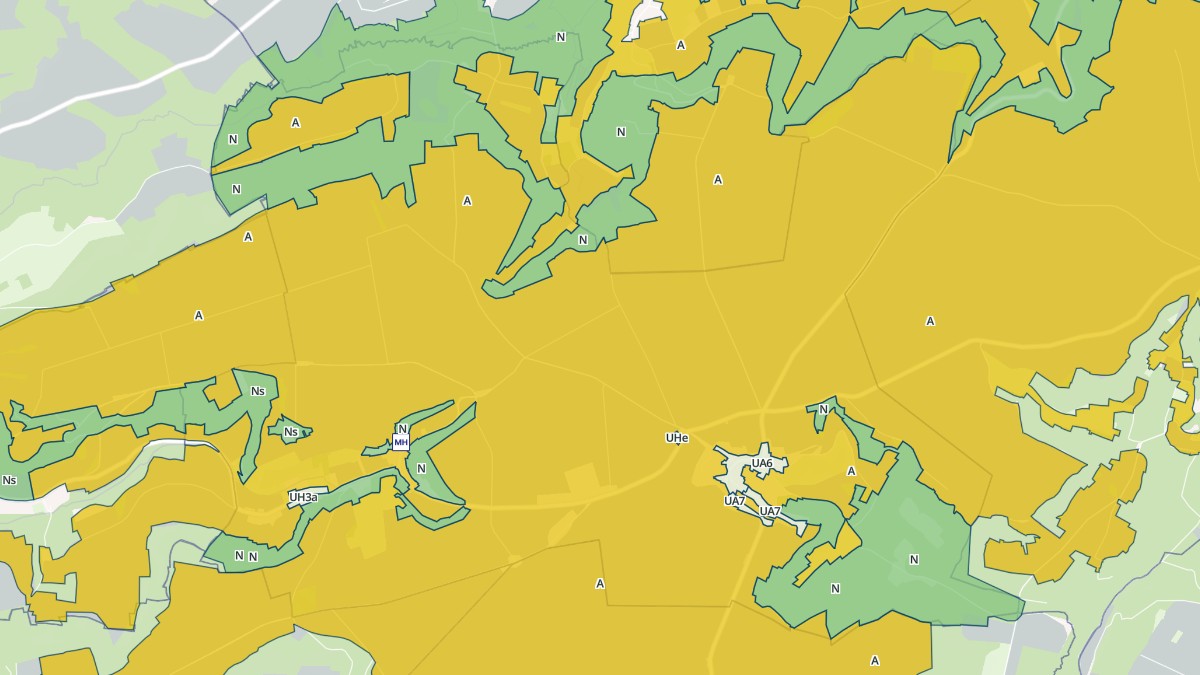 Aperçu cartographique de Nouvron-Vingré, centré sur la commune