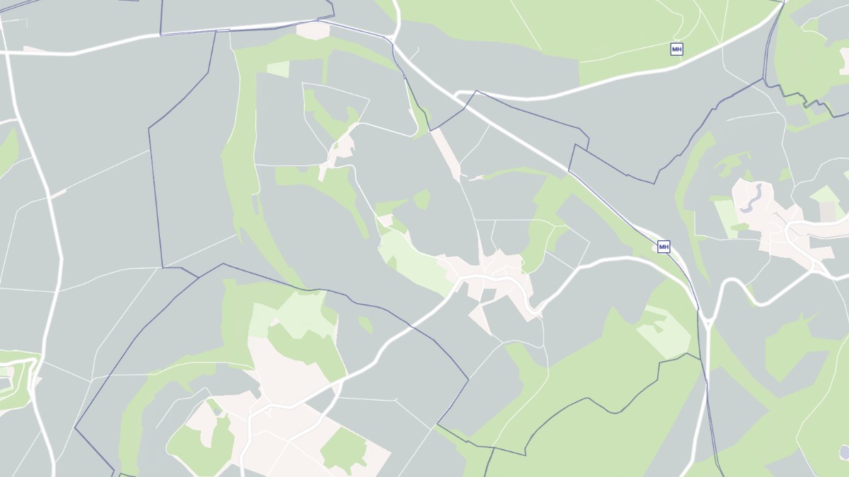 Aperçu cartographique de Oulches-la-Vallée-Foulon, centré sur la commune