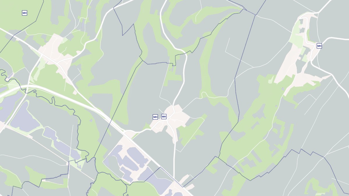 Aperçu cartographique de Paars, centré sur la commune