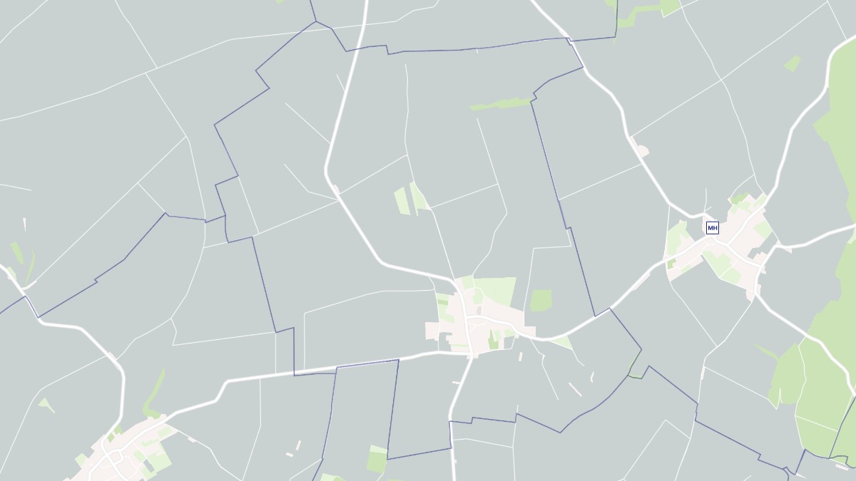 Aperçu cartographique de Pargny-les-Bois, centré sur la commune