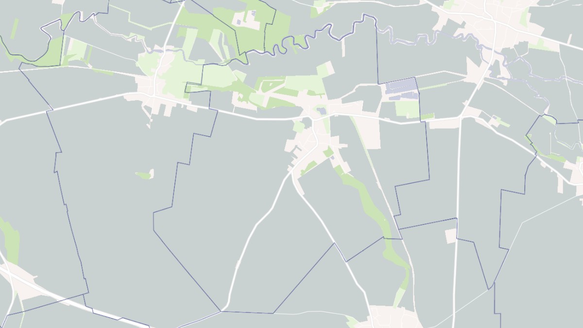 Aperçu cartographique de Pouilly-sur-Serre, centré sur la commune