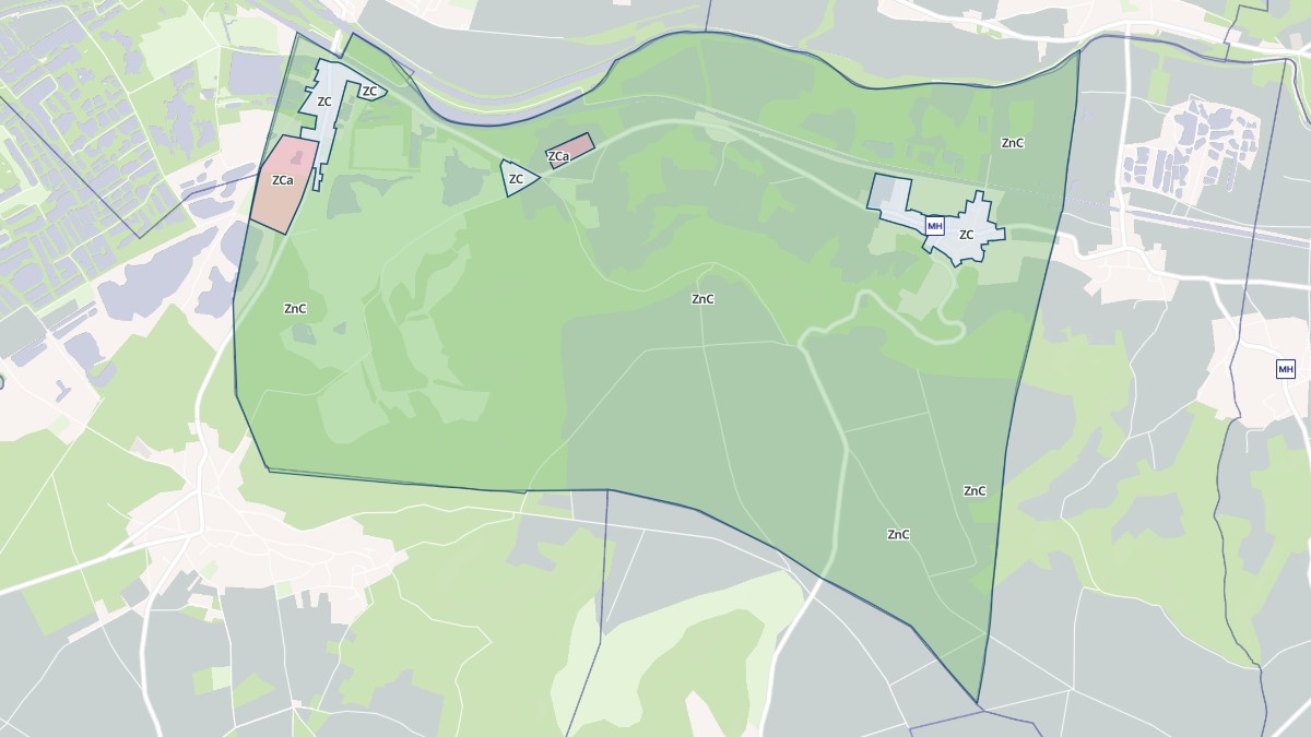 Aperçu cartographique de Presles-et-Boves, centré sur la commune