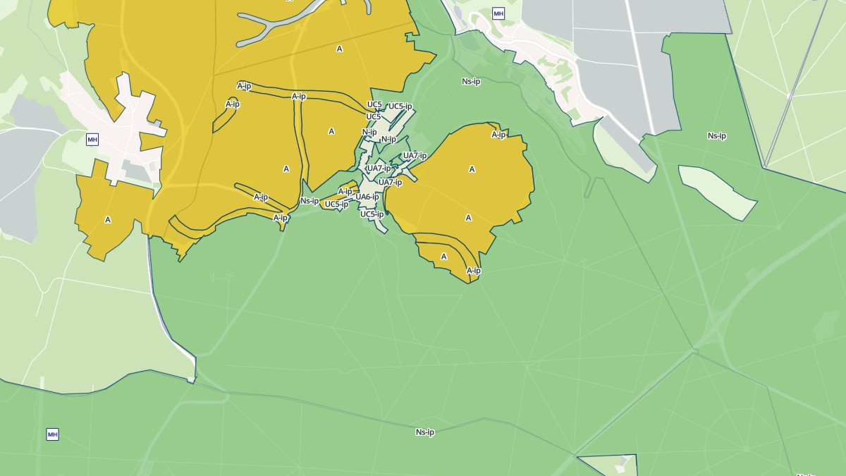Aperçu cartographique de Puiseux-en-Retz, centré sur la commune