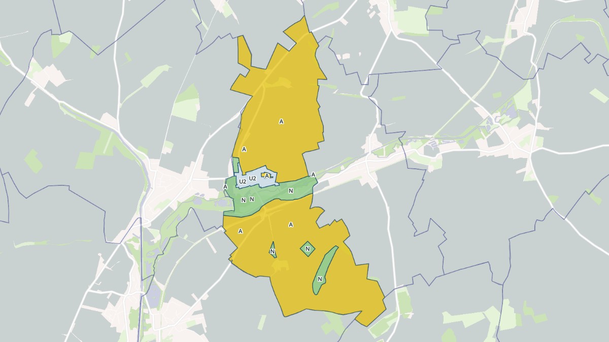 Aperçu cartographique de Remaucourt, centré sur la commune