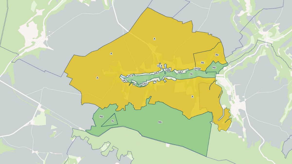 Aperçu cartographique de Retheuil, centré sur la commune