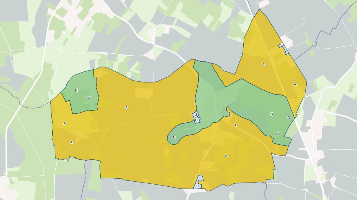 Aperçu cartographique de Rozoy-Bellevalle, centré sur la commune