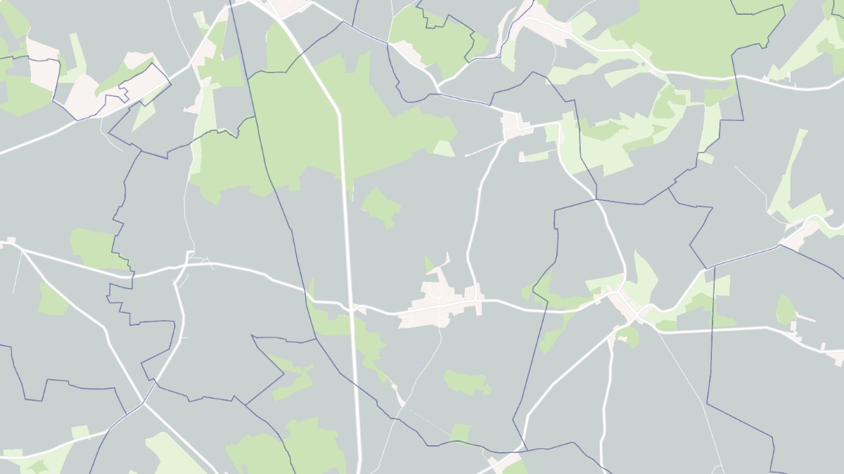 Aperçu cartographique de Grand-Rozoy, centré sur la commune
