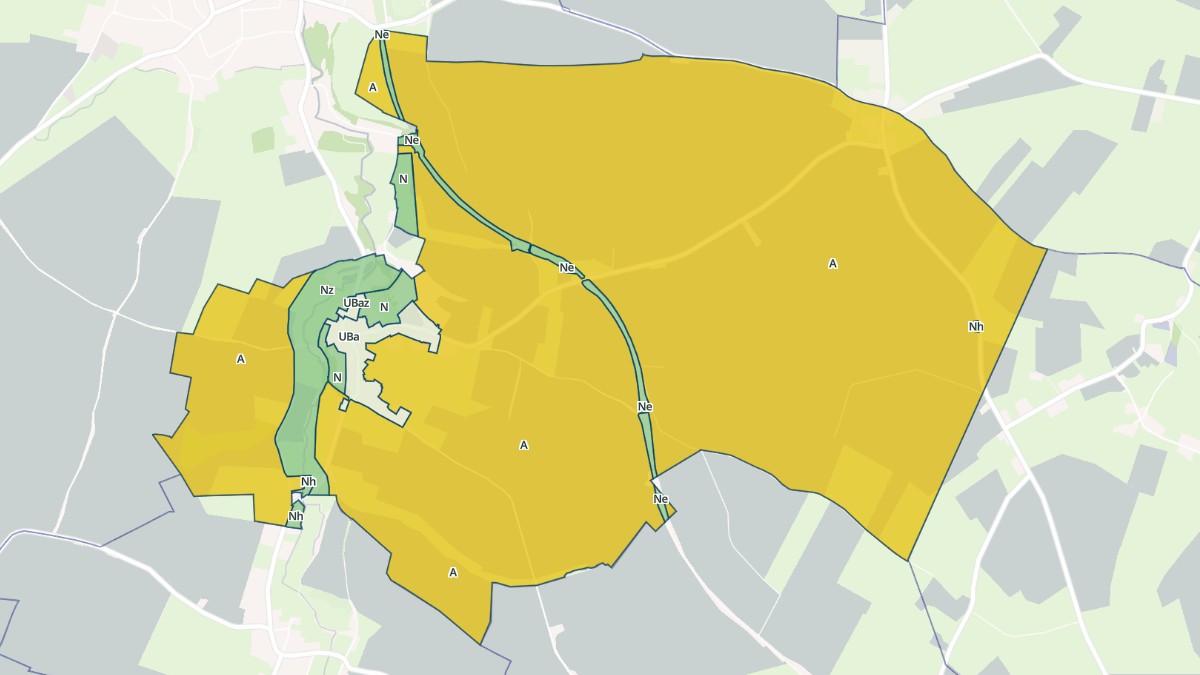Aperçu cartographique de Saint-Martin-Rivière, centré sur la commune