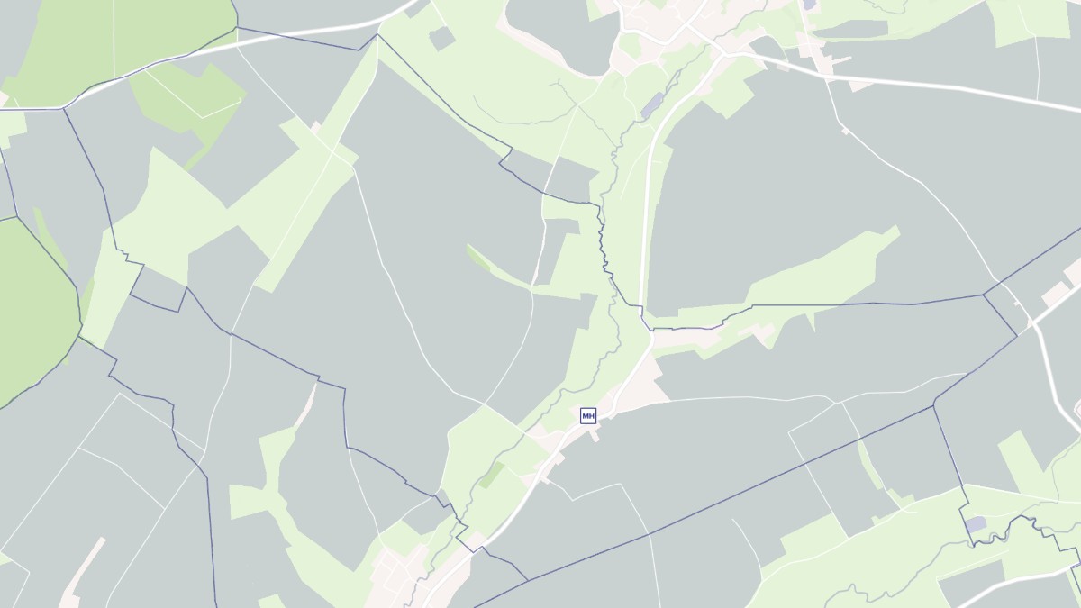 Aperçu cartographique de Saint-Pierre-lès-Franqueville, centré sur la commune