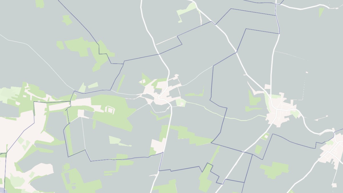 Aperçu cartographique de Sainte-Preuve, centré sur la commune
