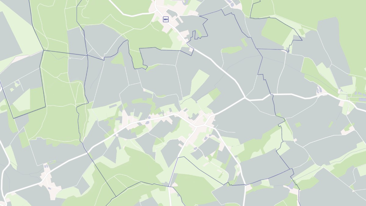 Aperçu cartographique de Ugny-le-Gay, centré sur la commune