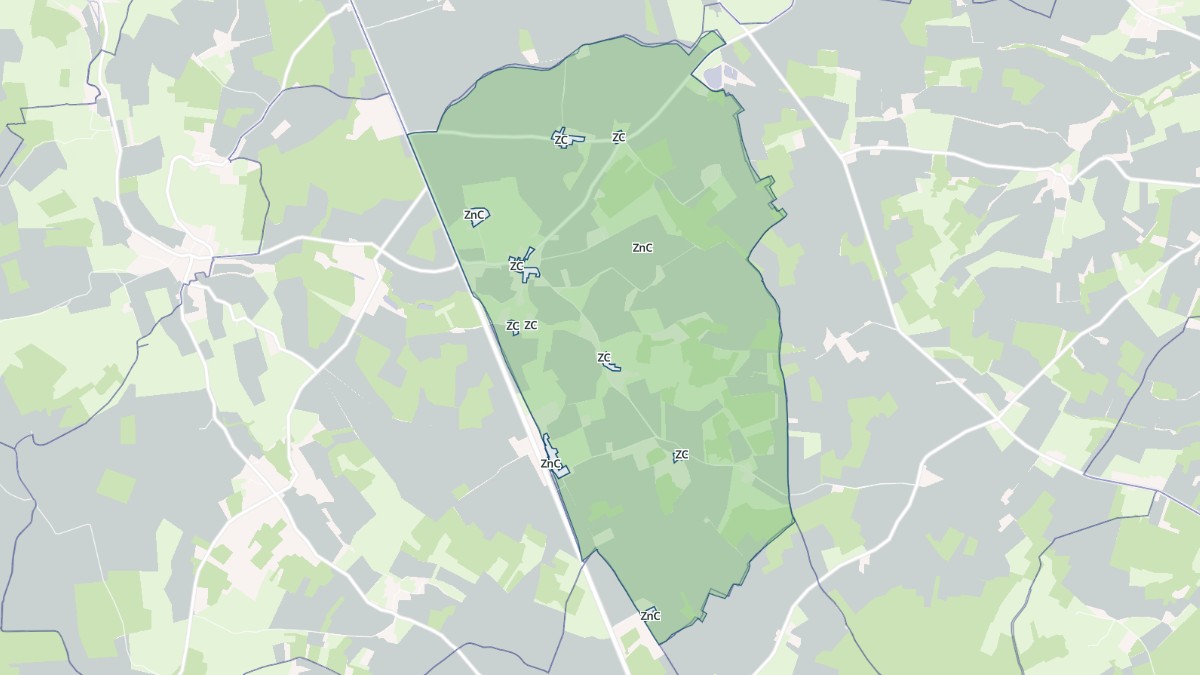 Aperçu cartographique de Viffort, centré sur la commune
