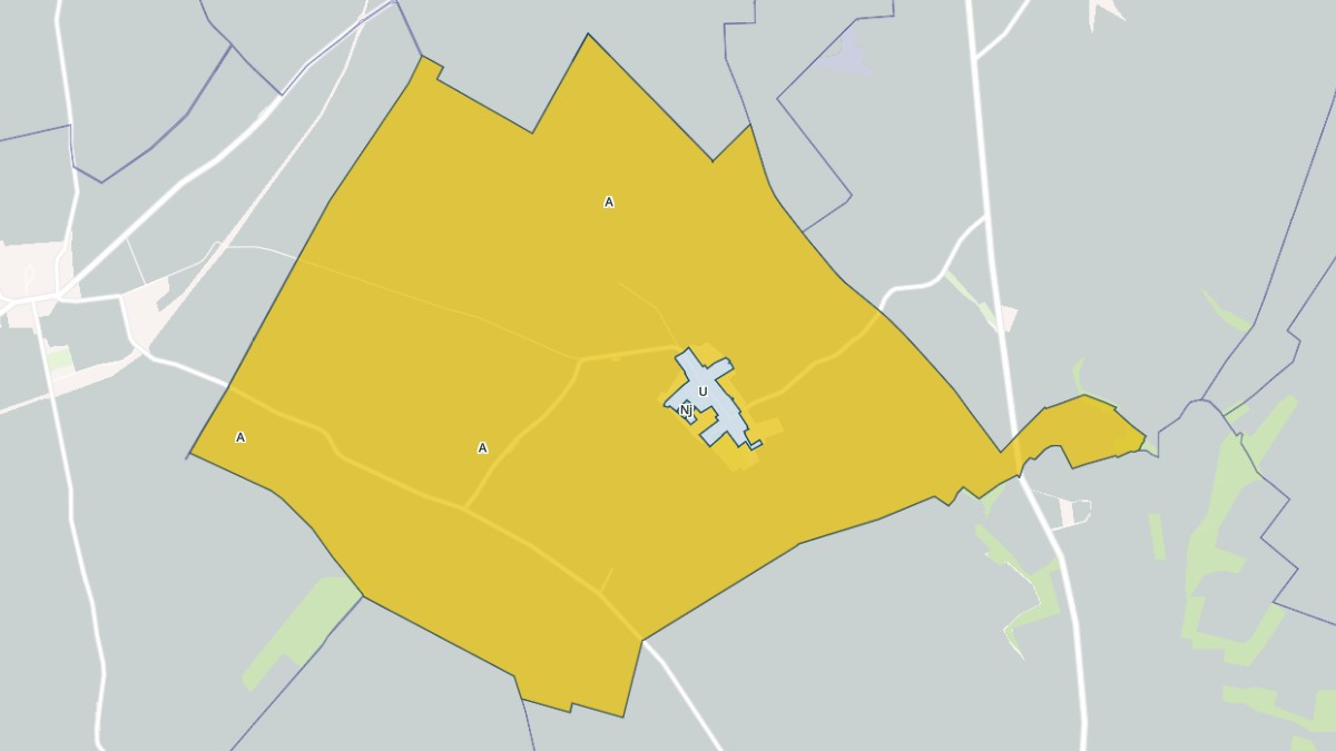 Aperçu cartographique de La Ville-aux-Bois-lès-Dizy, centré sur la commune