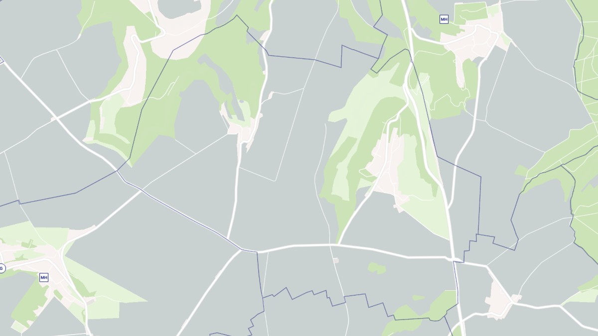 Aperçu cartographique de Villemontoire, centré sur la commune