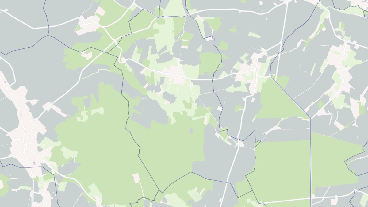 Aperçu cartographique de Villeneuve-sur-Fère, centré sur la commune