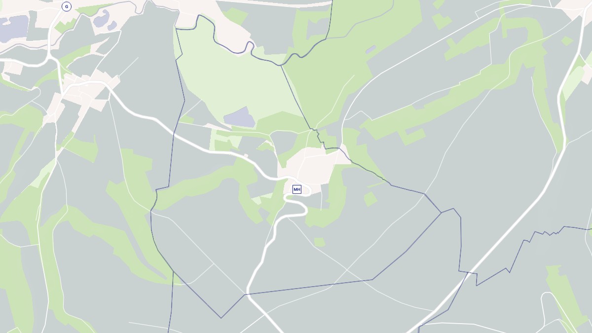Aperçu cartographique de Ville-Savoye, centré sur la commune