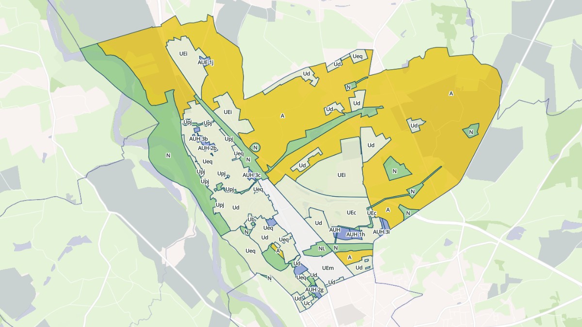 Aperçu cartographique de Avermes, centré sur la commune