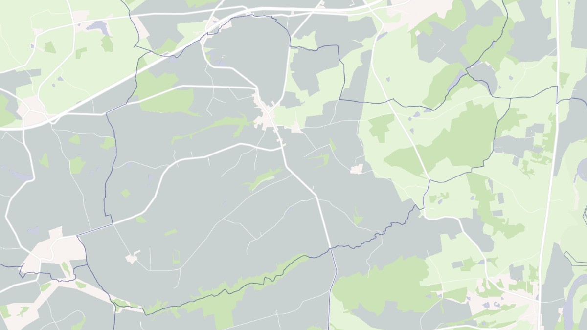 Aperçu cartographique de Bresnay, centré sur la commune
