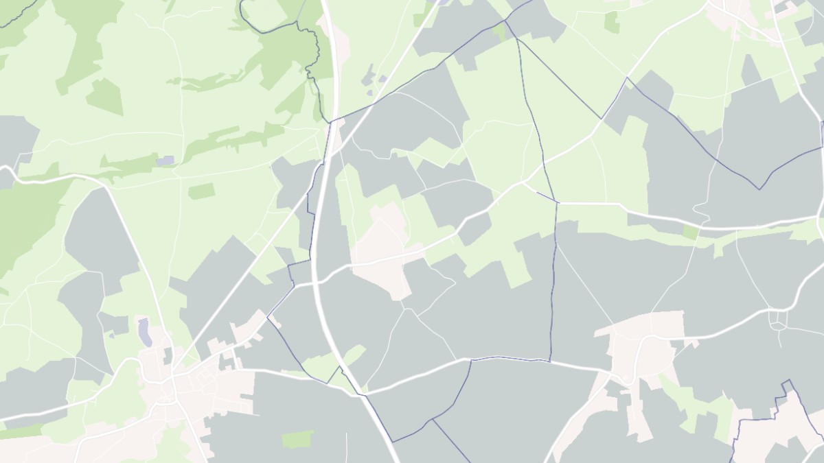 Aperçu cartographique de Chezelle, centré sur la commune