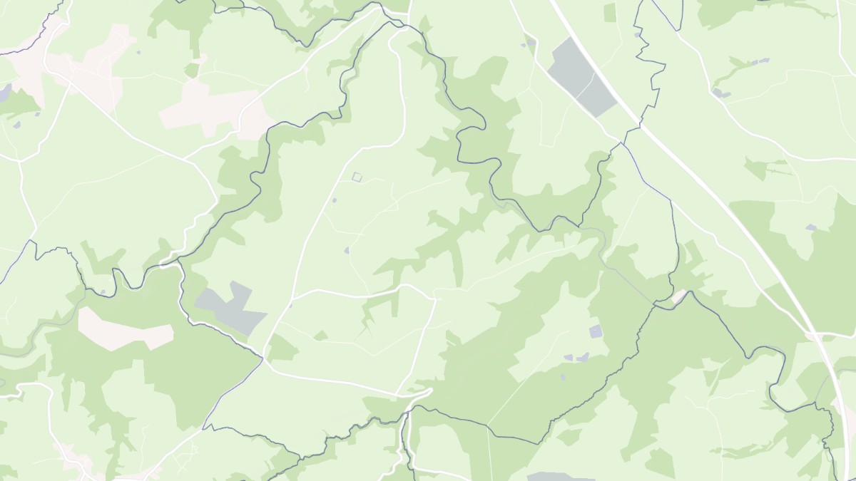Aperçu cartographique de Chirat-l'Église, centré sur la commune
