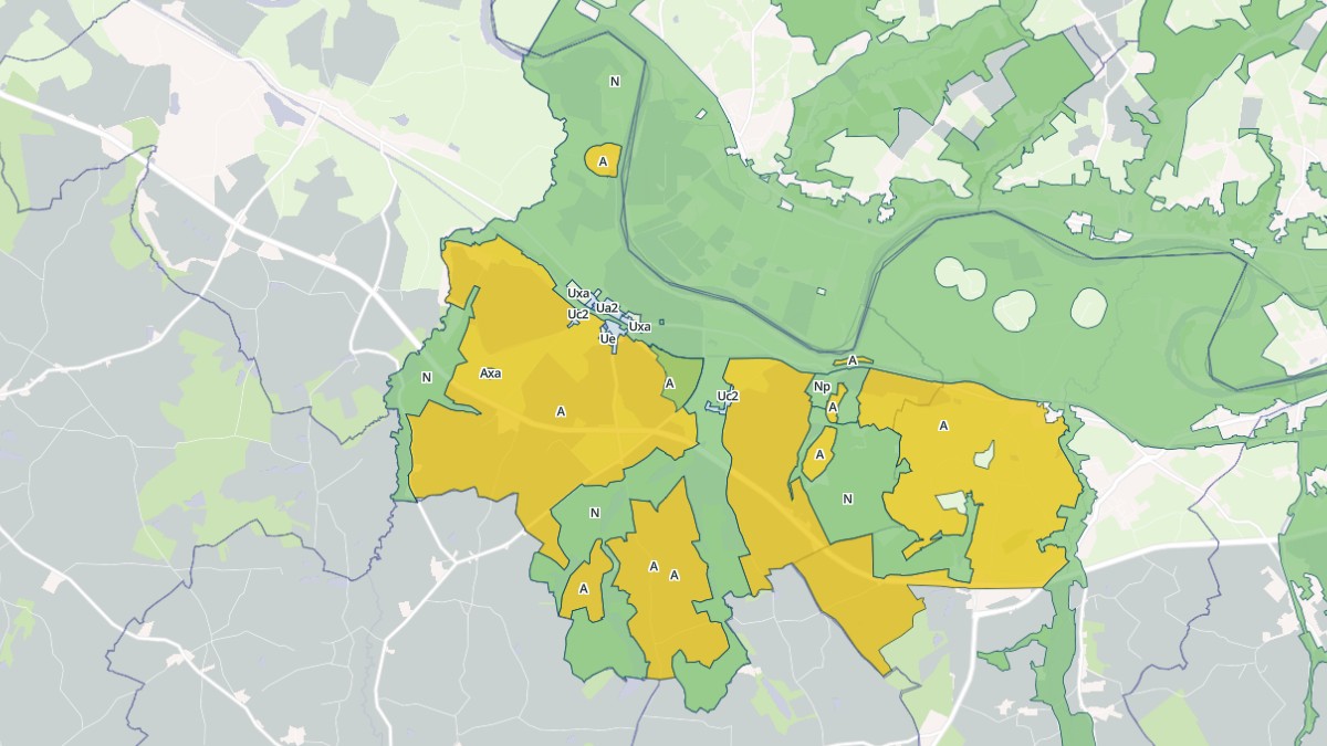 Aperçu cartographique de Coulanges, centré sur la commune