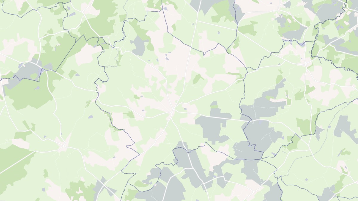 Aperçu cartographique de Franchesse, centré sur la commune