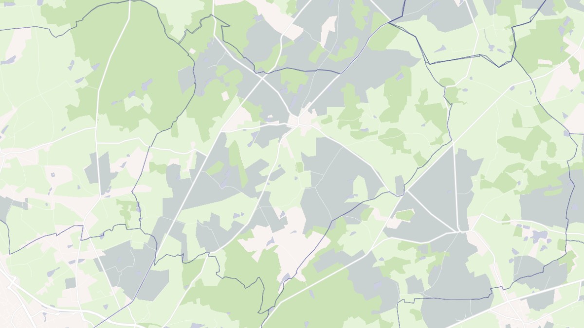 Aperçu cartographique de Gennetines, centré sur la commune