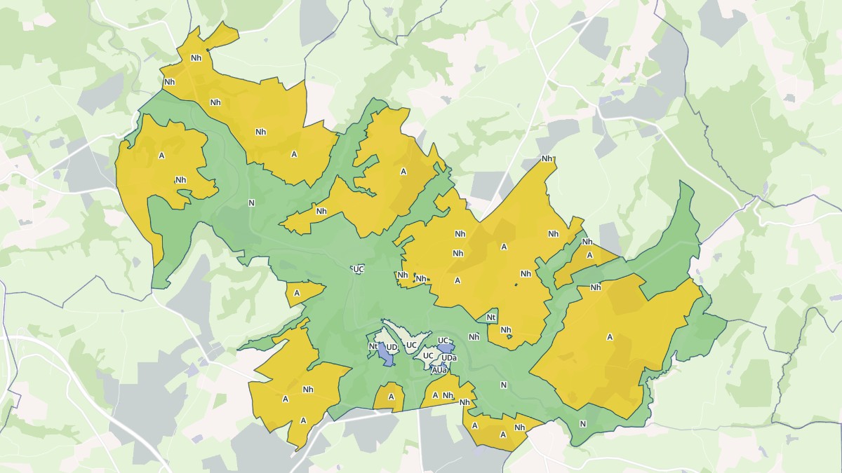 Aperçu cartographique de Hérisson, centré sur la commune