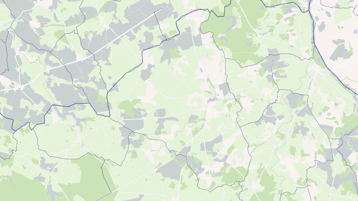 Aperçu cartographique de Lurcy-Lévis, centré sur la commune