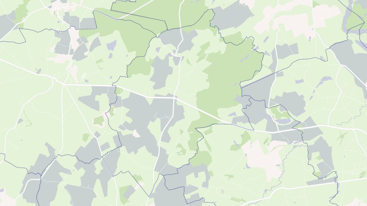 Aperçu cartographique de Marigny, centré sur la commune