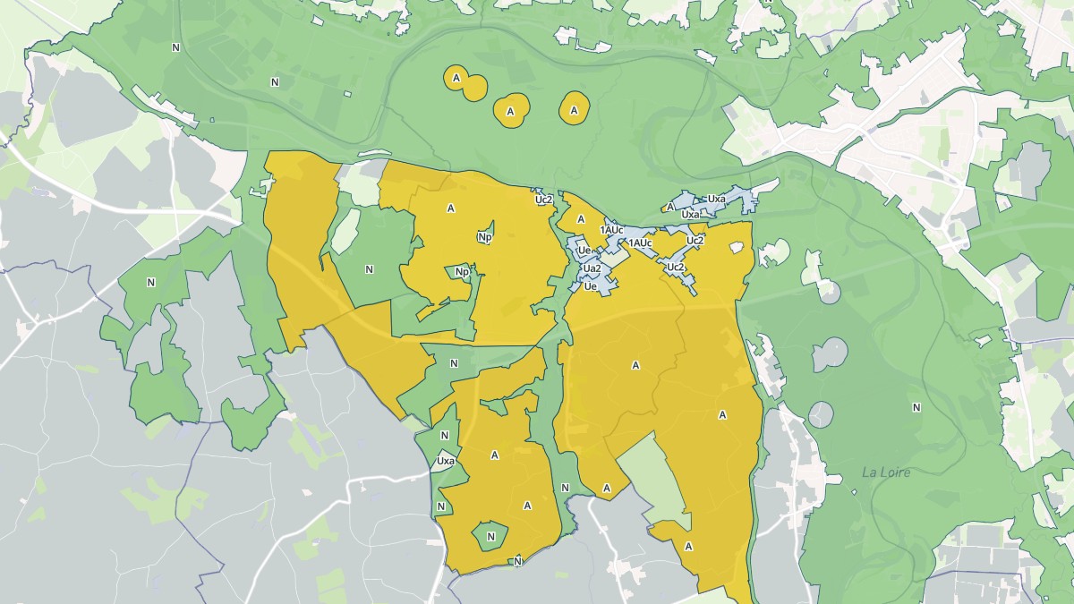 Aperçu cartographique de Molinet, centré sur la commune