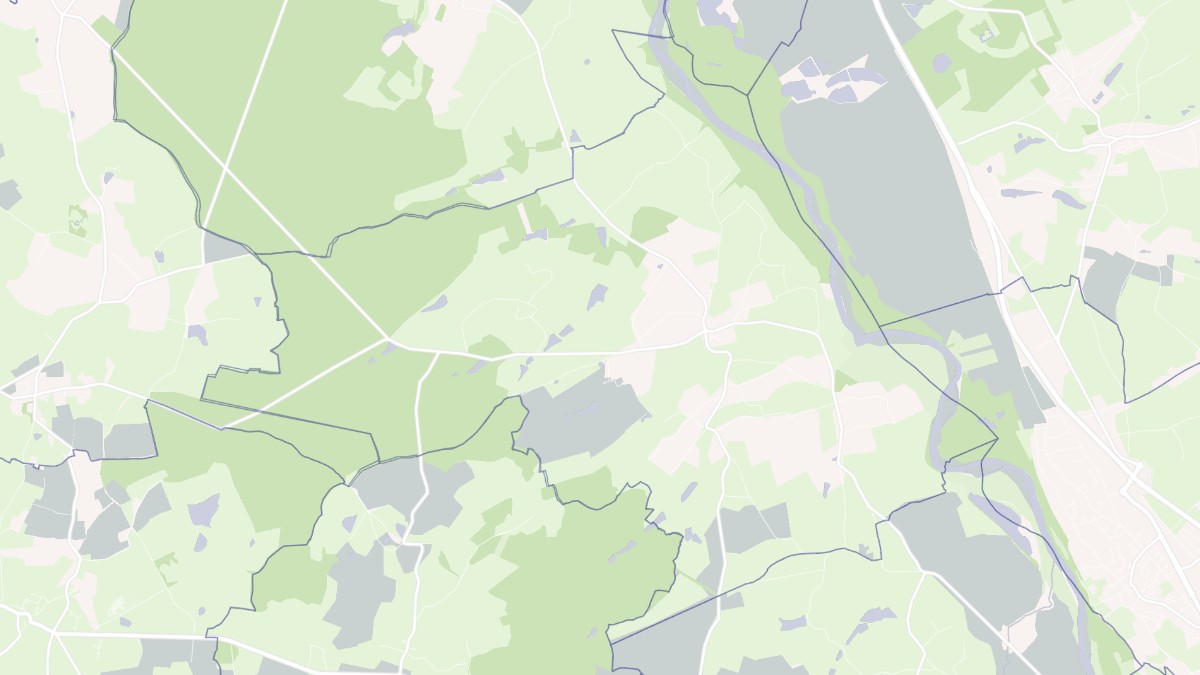 Aperçu cartographique de Montilly, centré sur la commune