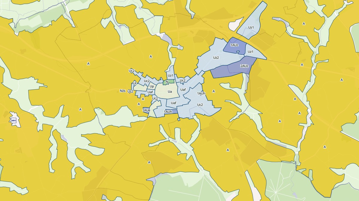 Aperçu cartographique de Montmarault, centré sur la commune