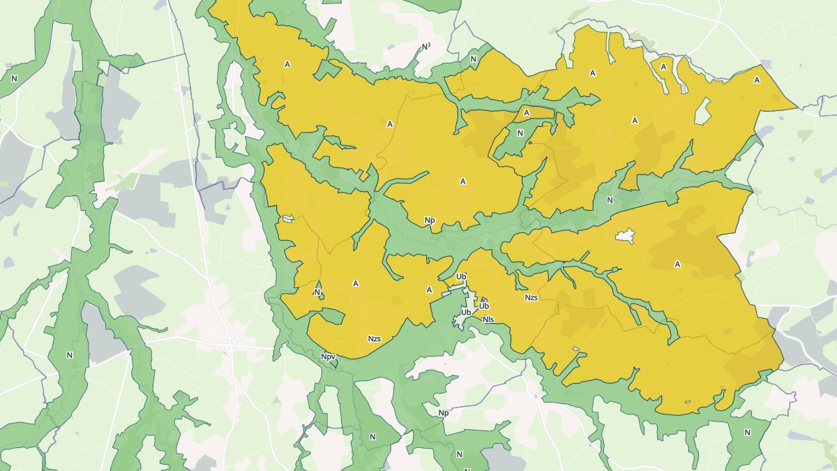 Aperçu cartographique de Murat, centré sur la commune
