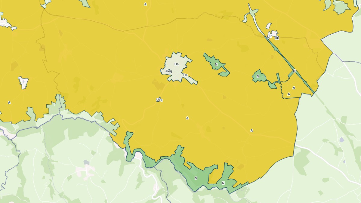 Aperçu cartographique de Saint-Fargeol, centré sur la commune
