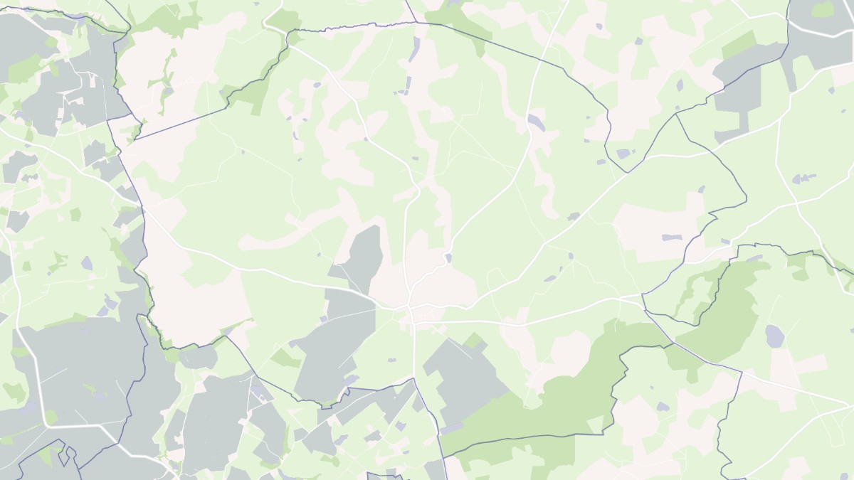 Aperçu cartographique de Saint-Sauvier, centré sur la commune