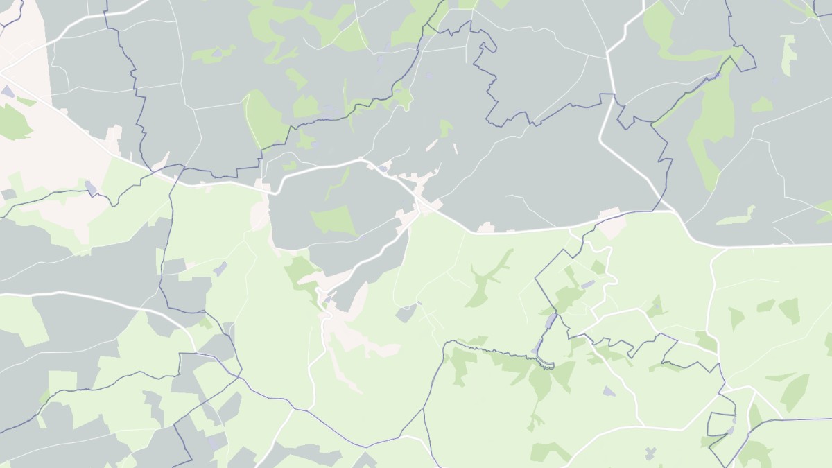 Aperçu cartographique de Sorbier, centré sur la commune