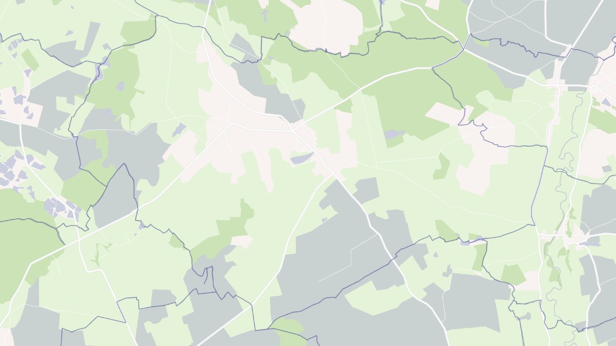 Aperçu cartographique de Treteau, centré sur la commune