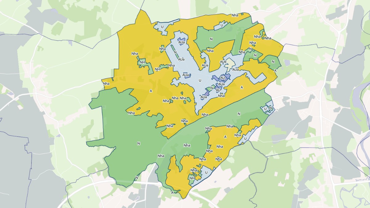 Aperçu cartographique de Vendat, centré sur la commune
