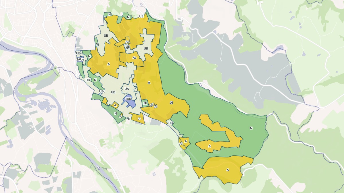 Aperçu cartographique de Le Vernet, centré sur la commune