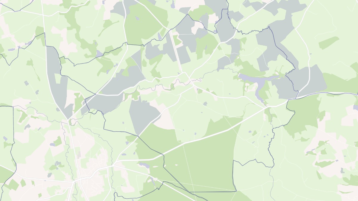 Aperçu cartographique de Vieure, centré sur la commune