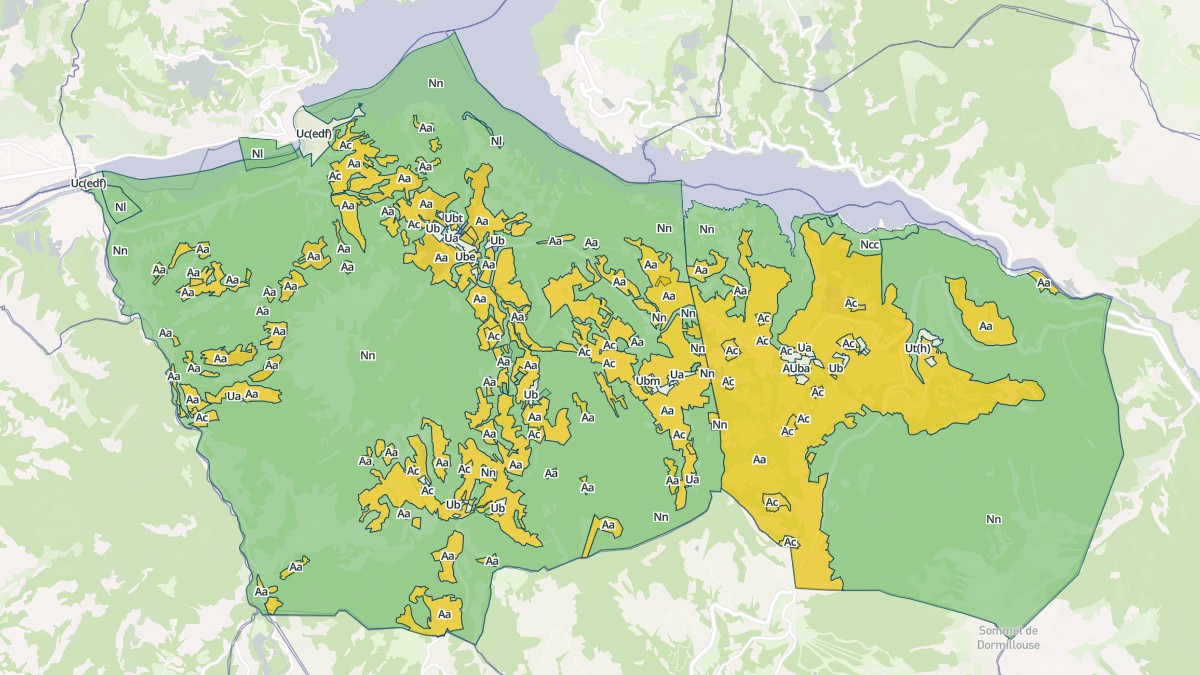Aperçu cartographique de Ubaye-Serre-Ponçon, centré sur la commune