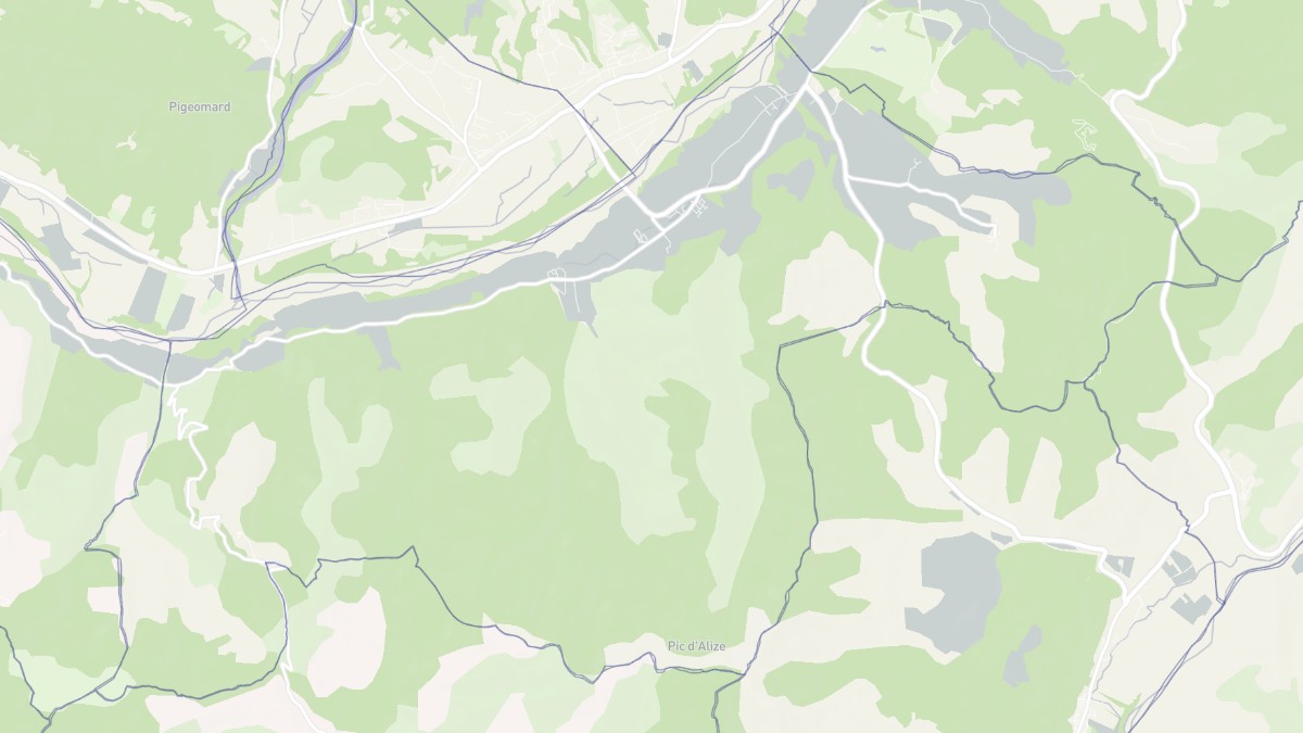 Aperçu cartographique de Le Chaffaut-Saint-Jurson, centré sur la commune
