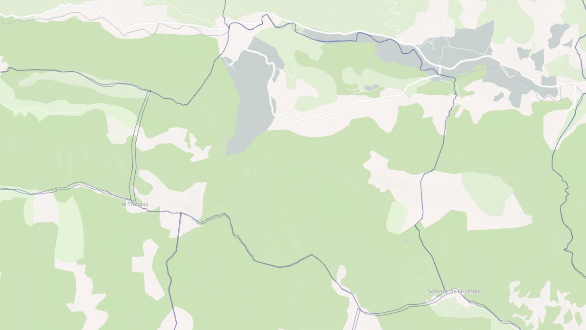 Aperçu cartographique de Châteauneuf-Miravail, centré sur la commune