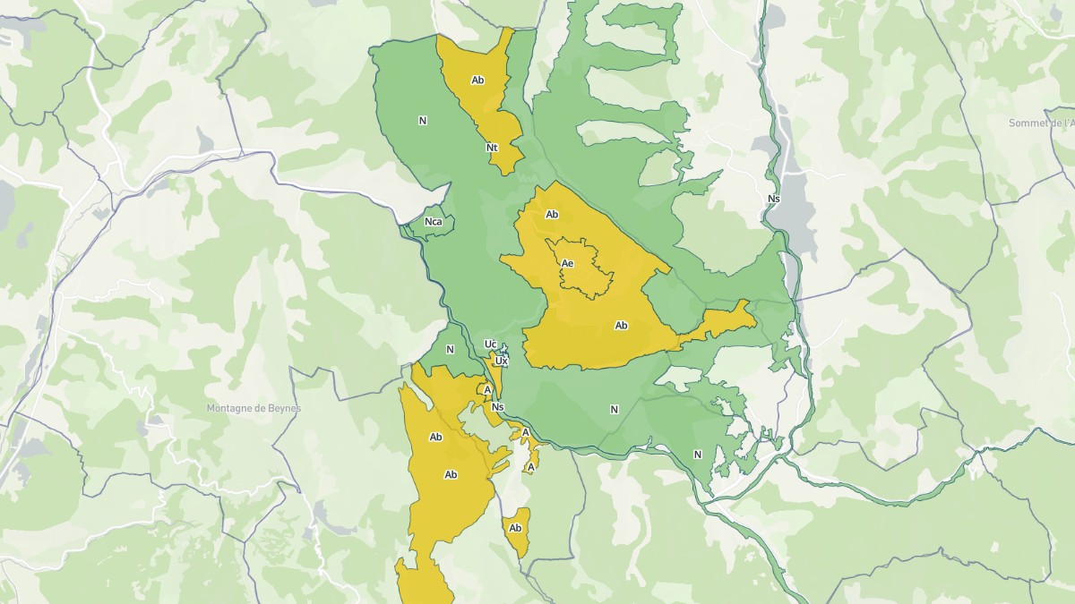Aperçu cartographique de Chaudon-Norante, centré sur la commune