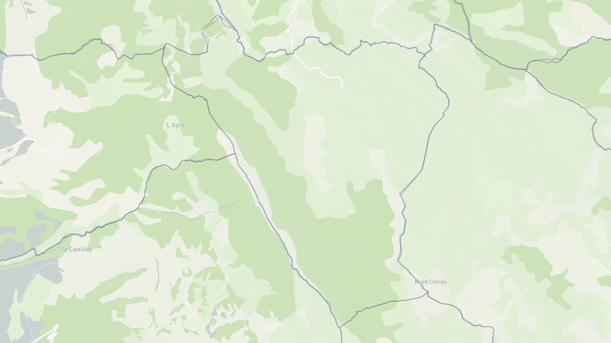 Aperçu cartographique de Majastres, centré sur la commune
