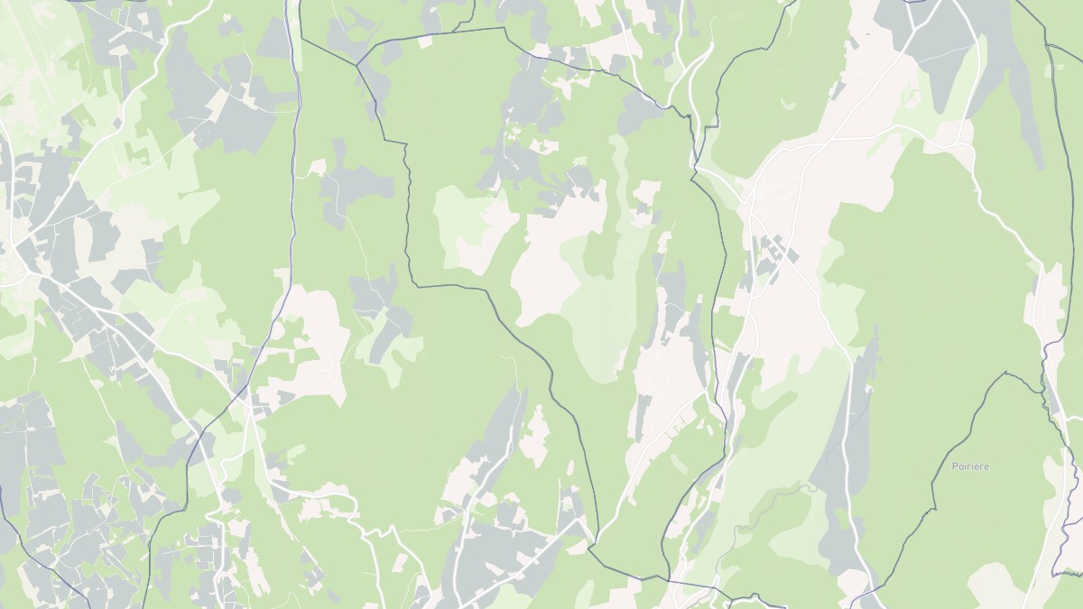 Aperçu cartographique de Montsalier, centré sur la commune