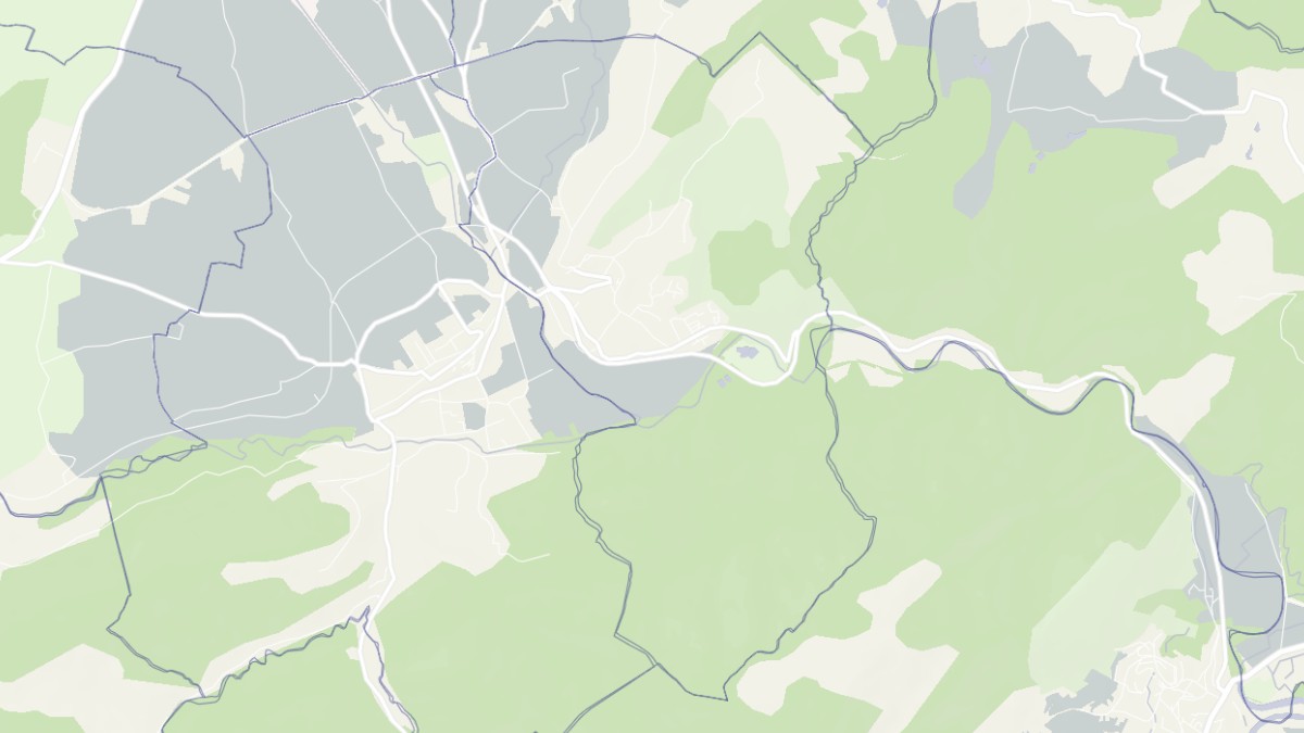 Aperçu cartographique de Saint-Maime, centré sur la commune